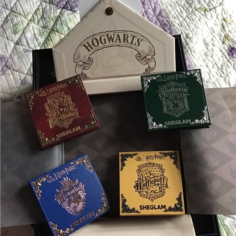 Harry Potter SheGlam Pr Box Set Full 11 pcs Collection eyeshadow lips brush etc.